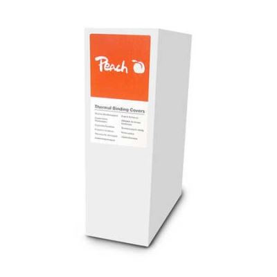 Peach Thermo-relieuse Couverture, Blanc, pour 40 Feuilles (A4, 80gsm), 100 pièces - PBT406-04