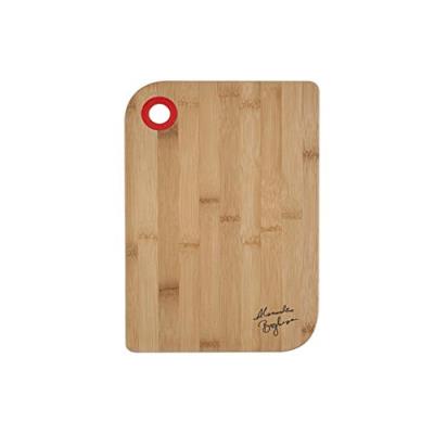 H&h planche à découper, bambou, bois/rouge, 20x30x1 cm, alessandro borghese le luxe de la simplicité