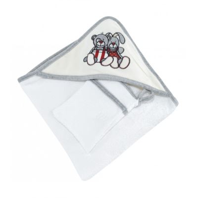 Ensemble 2 pièces sortie de bain bébé Nez Rouge