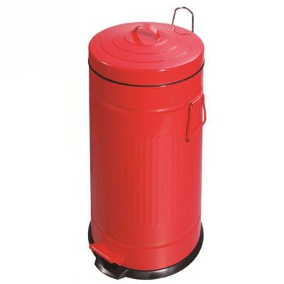 KITCHEN MOVE Poubelle 30 Litres ROUGE