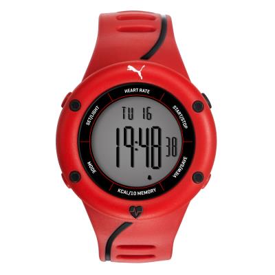 Montre Puma Cardiac 01-PU911361003 en Plastique Rouge