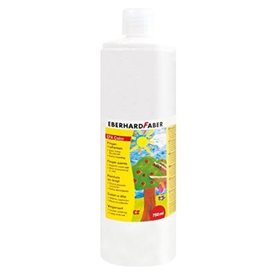 Eberhard Faber - 578901 Fingermalfarbe, Fingerfarbe-Blanc - 750 Ml