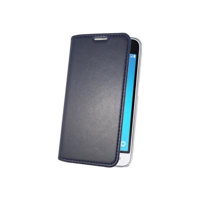 Muvit Made in Paris Crystal Folio - Flip cover voor mobiele telefoon - nachtblauw - voor Samsung Galaxy J1 (2016)
