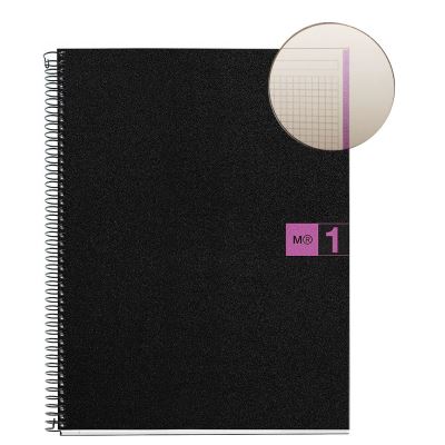 NoteBook1 M.Rius 80 feuilles 70 gr micro PP Bande