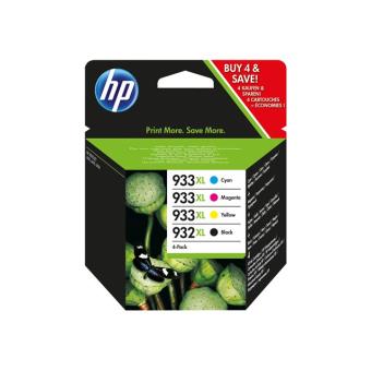 HP 912XL - Pack de 4 - à rendement élevé - noir jaune cyan magenta