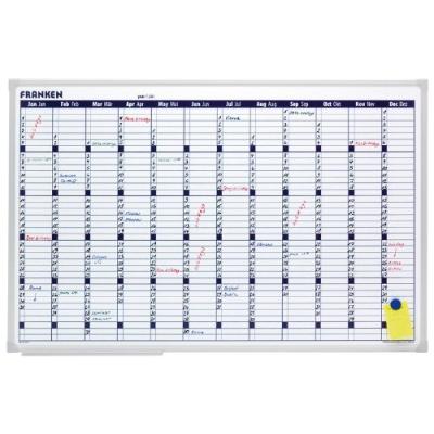 Franken vo-12 planning annuel pour entreprise x-tra line 60 x 90 cm 819155