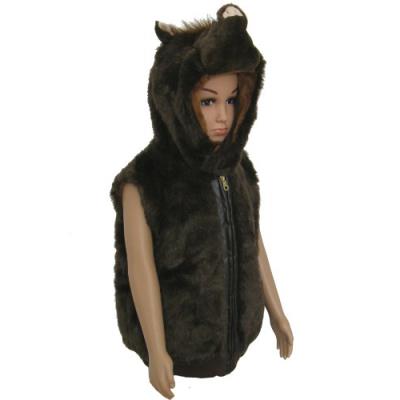 Veste enfants  sanglier  à partir de peluche, taille 128/140