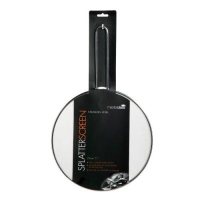 Master Class Grille anti-éclaboussures Inox 29 cm Import Grande Bretagne