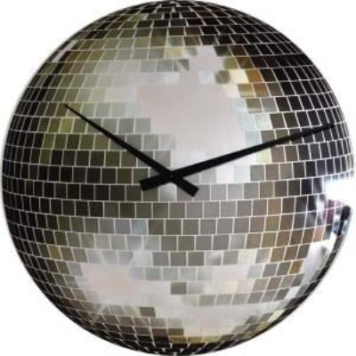 Horloge small disco facettes
