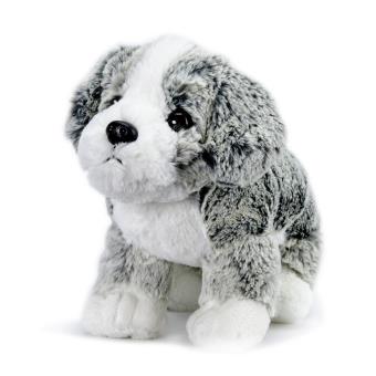 Peluche Soft Friends Chien Gris Et Blanc 4 Soft Friends