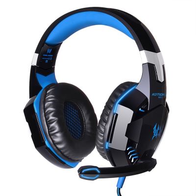 Casque Gaming KOTION EACH G2000 Basses profonde Stéréo Microphone - Blue