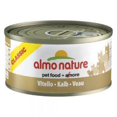 Pâtée almo nature tradition classic pour chat boeuf