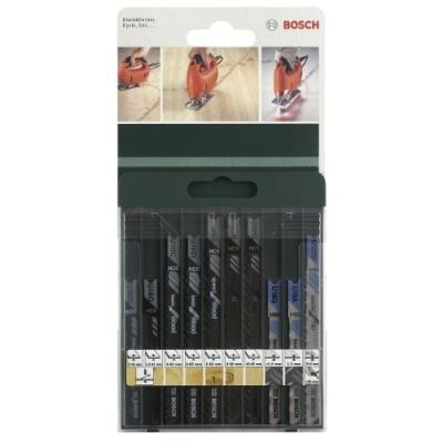 Bosch 2609256775 Jeu De Lames pour Scie Sauteuse 10 Pièces