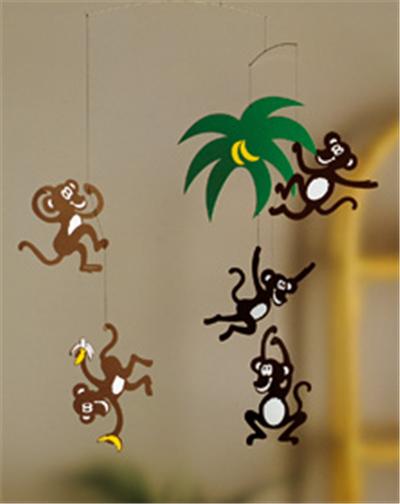 Mobile Monkey Tree