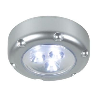 PUSH LIGHT LED FLORENZ GRIS, FONCTIONNE AVEC 3 PILES AAA FOURNIES RANEX 6000.072