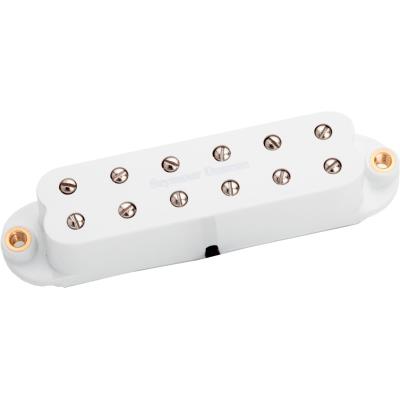 Accessoires Guitares Seymour Duncan Sl59-1B-W - Little '59 Strat Chevalet Blanc Doubles / Humbuckers
