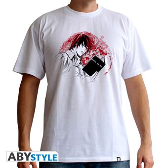 DEATH NOTE - Tshirt ""Light"" homme white XXL - 1