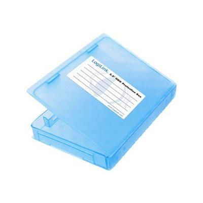 LogiLink 2.5 HDD Protection Box for 1 HDD - Beschermhoes harde schijf - blauw