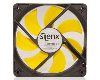Ventilateur 120 mm - 44 CFM - 12 dBa - Effizio - EFX-12-12 - 1100 RPM