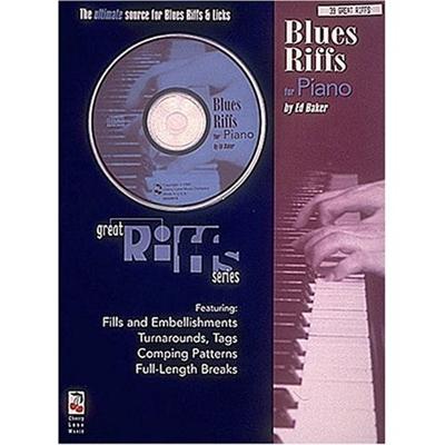 BLUES RIFFS FOR PIANO +CD