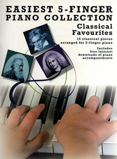 Easiest 5-Finger Piano Collection : Classical Favourites