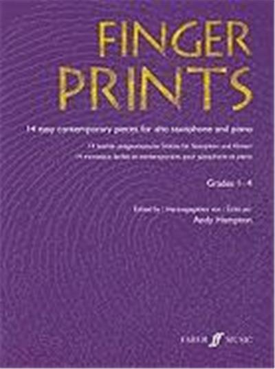 Fingerprints, Alto Saxophone and Piano, Grades 1-4
