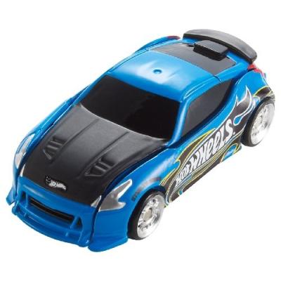HOT WHEELS RC - VOITURE DE POCHE RADIOCOMMANDÉE STEALTH RIDES 6 (NISSAN - BLEU)