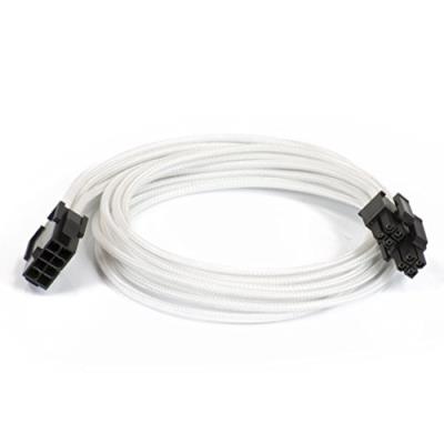 Phanteks rallonge eps12 v 8 broches blanc - manches longues ph-cb8p_wt