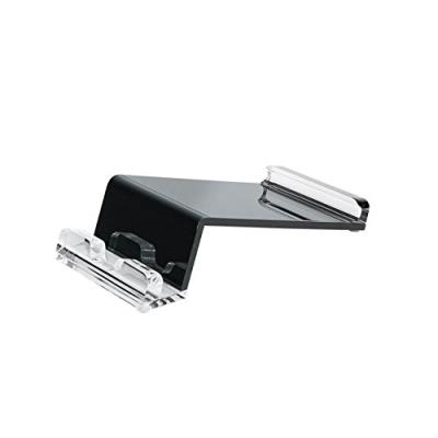 Wedo exklusiv stations daccueil pour tablette acrylique noir transparent 601701