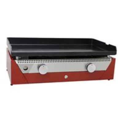 Plancha gaz SIMOGAS RAINBOW Rouge