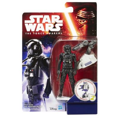 Hasbro - B3450 - Star Wars : The Force Awakens - Pilote de TIE Fighter du Premier Ordre - Figurine 9 cm + Accessoires