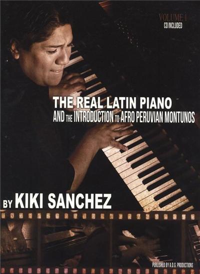 The Real Latin Piano Book Methode Piano Latin Par K. Sanchez + Cd