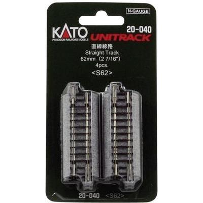 Voie droite 62 mm n kato 20-040 7078010