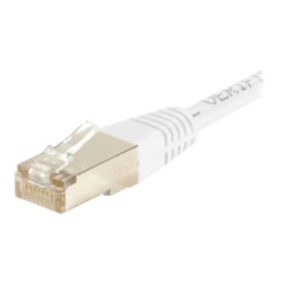 Cordon patch RJ45 ftp CAT6 blanc - 20m