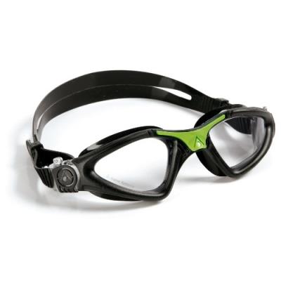 Aqua sphere unisex kayenne lunettes de natation verre transparent noir vert