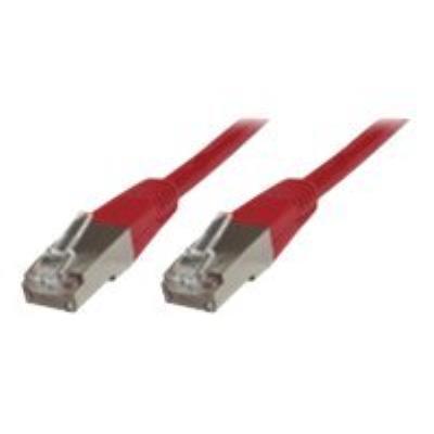 MicroConnect kruiskabel - 2 m - rood
