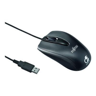 Fujitsu M440 ECO - muis - USB - zwart