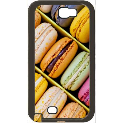 Coque samsung note 2 boite de delicieux macarons