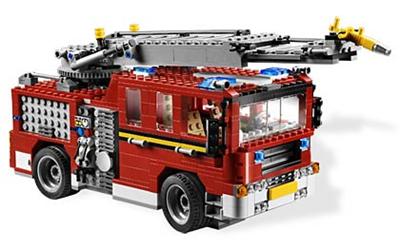 Lego - Creator - 6752 Le camion des pompiers État correct - N/A reconditionné disponible sur Fnac