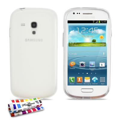 Coque Souple ORIGINAL Ultra Fine Transparent Le Glossy Hybrid de MUZZANO pour SAMSUNG GALAXY S3 MINI