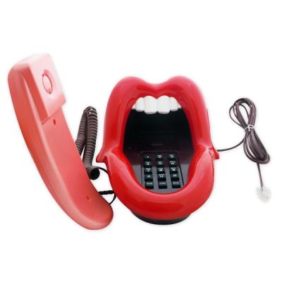 Téléphone fixe filaire original bouche sexy levre - Téléphone