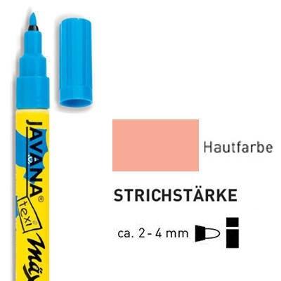 C.kreul textilmarker javana texi m?x medium, hautfarbe 90772
