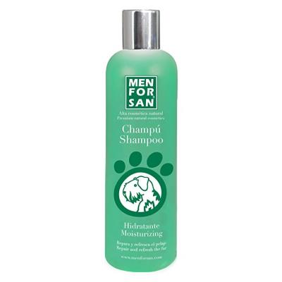 Menforsan Shampooing Naturel Hydratant Ã  la Pomme pour Chien Vert 300 ml - Lot de 2