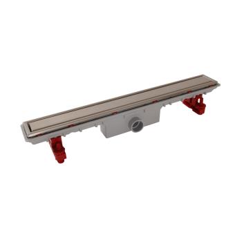 Caniveau De Douche Grille Réversible Docia Nicoll - 50X790Mm - 1
