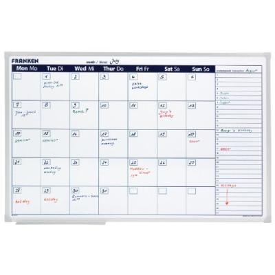 Franken vo-7 planning mensuel pour entreprise 60 x 90 cm 207113