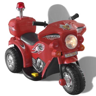vidaXL Motocyclette enfant à batterie Rouge