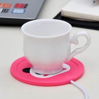 Chauffe-tasse USB avec tasse en acier, Gadgets USB