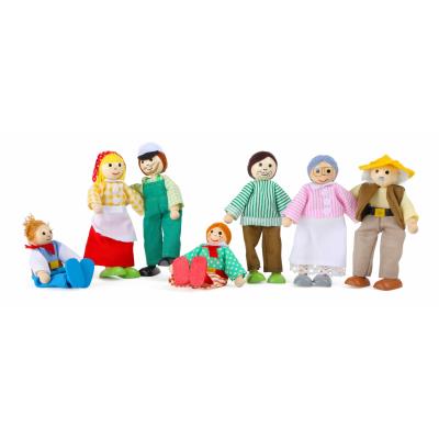 Poupées souples La famille campagnarde Jean