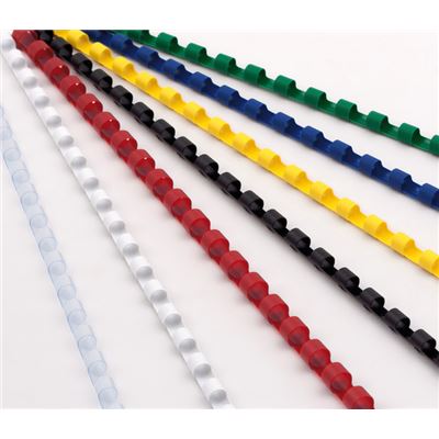 ProfiOffice PO-60911 Embrasses 21 Anneaux 100 Pièces 8mm Blanc