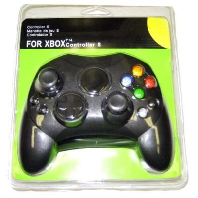 Manette Filaire Noire pour Xbox